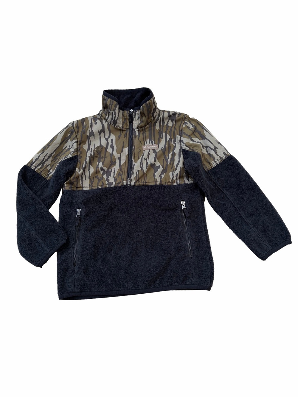 Columbia Sportswear Kids Size XXS, 4/5, PHG Fleece Overlay II 1/4 Quarter Zip